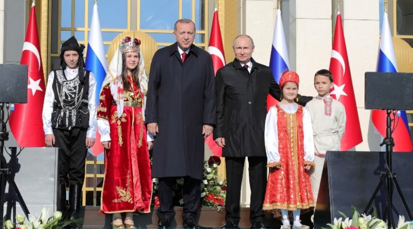 Путин и Эрдоган дали старт началу строительства АЭС «Аккую» в Турции