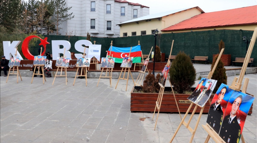 В турецком Карсе открылась фотовыставка о погибших в Карабахской войне