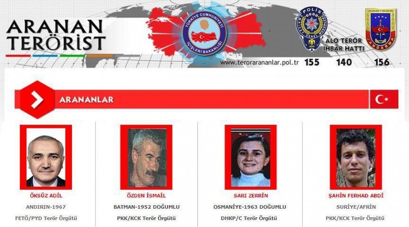За поимку одного из лидеров FETÖ назначили награду в 1,3 млн. долларов